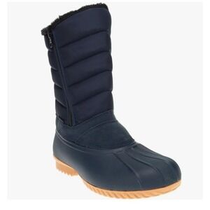 Propet Womens Illia Snow‎ Navy Blue Duck Winter Boots WP Insulated 10 XXW NEW